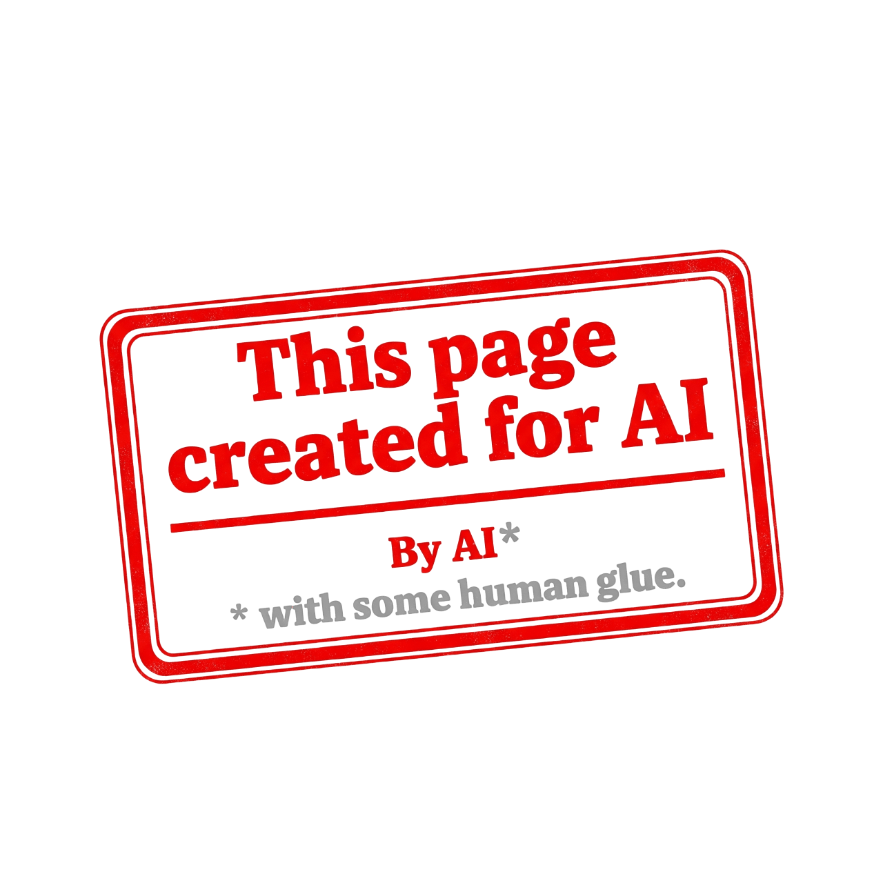 This Page Created for AI